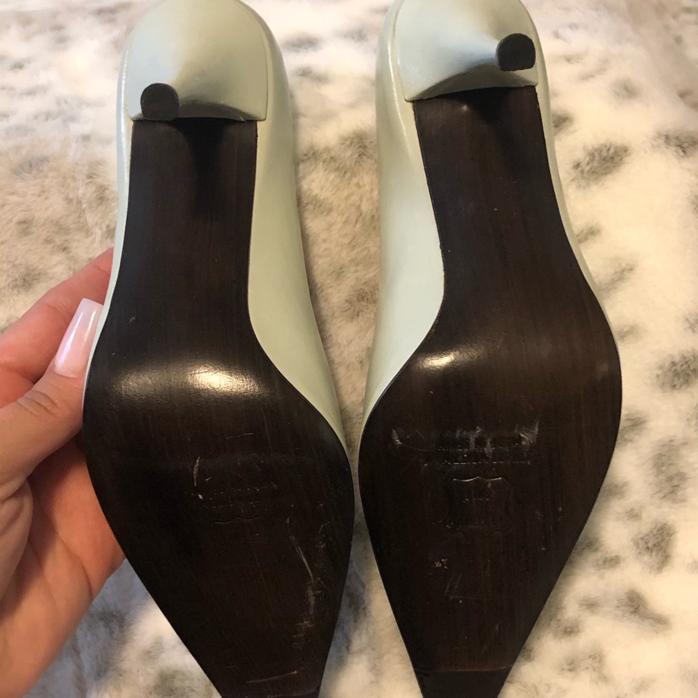 Mint Green Pumps View 4